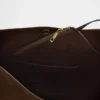 Vegan Suede Bucket Bag