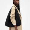 Vegan Suede Slouchy Tote Bag