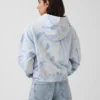 Vintagesoft Crop Logo Hoodie