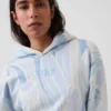 Vintagesoft Crop Logo Hoodie