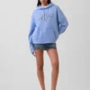 Vintagesoft Oversized Americana Logo Hoodie