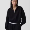 Vintagesoft Oversized Half-Zip Wedge Pullover