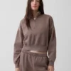 Vintagesoft Oversized Half-Zip Wedge Pullover