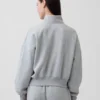 Vintagesoft Oversized Half-Zip Wedge Pullover