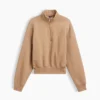 Vintagesoft Oversized Half-Zip Wedge Pullover