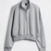 Vintagesoft Oversized Half-Zip Wedge Pullover