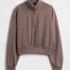 Vintagesoft Oversized Half-Zip Wedge Pullover