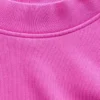 Vintagesoft Oversized Mockneck Tunic Sweatshirt