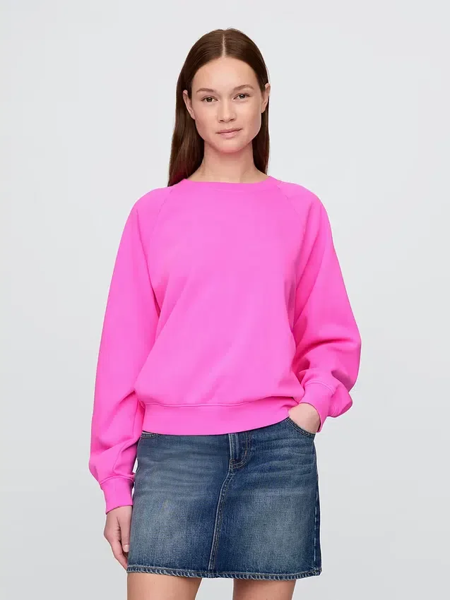 Vintagesoft Raglan Sweatshirt
