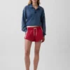 Vintagesoft Terry Oversized Polo Sweatshirt