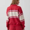 Vintagesoft Terry Oversized Polo Sweatshirt