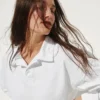 Vintagesoft Terry Oversized Polo Sweatshirt
