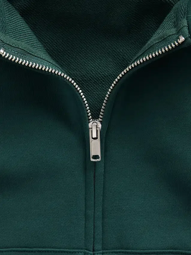 Vintagesoft Terry Oversized Wedge Zip Hoodie