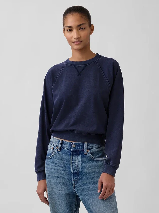 Vintagesoft Terry Raglan Sweatshirt