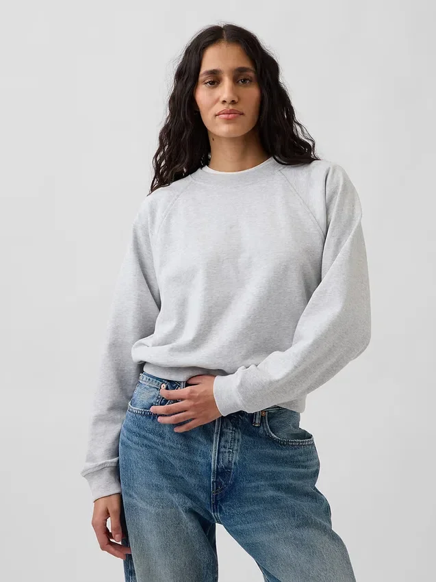 Vintagesoft Terry Raglan Sweatshirt