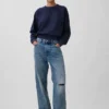 Vintagesoft Terry Raglan Sweatshirt