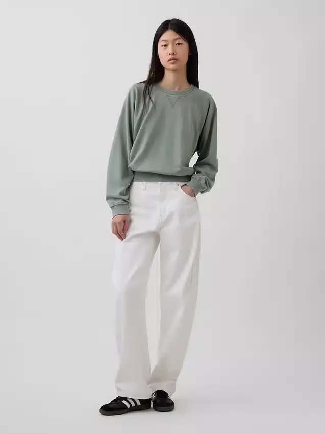 Vintagesoft Terry Raglan Sweatshirt