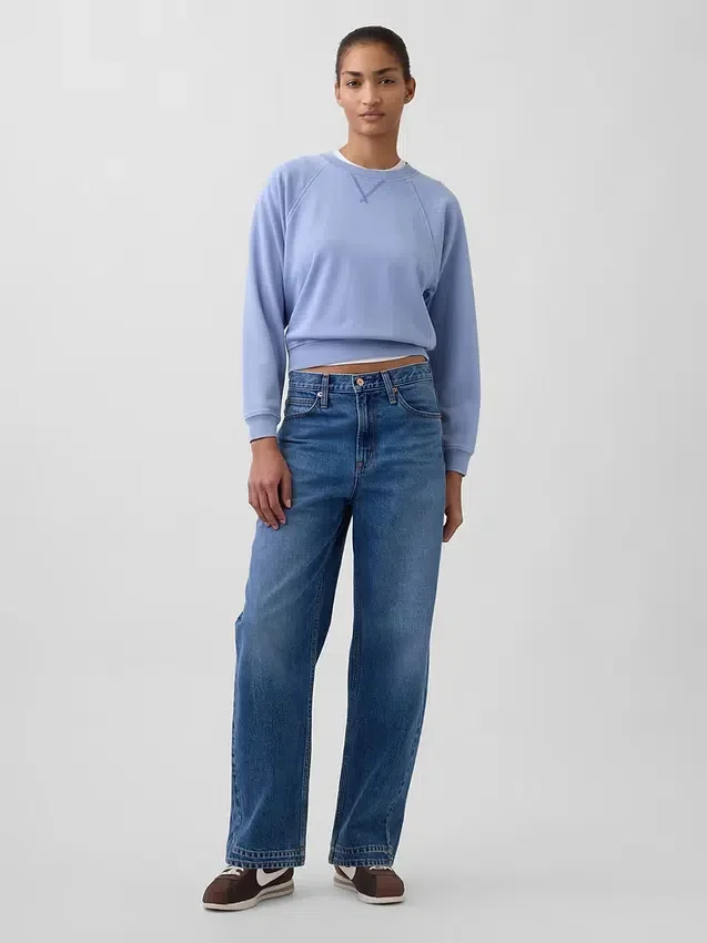 Vintagesoft Terry Raglan Sweatshirt
