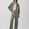 Vintagesoft Terry Wide-Leg Sweatpants