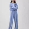 Vintagesoft Terry Wide-Leg Sweatpants