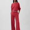 Vintagesoft Terry Wide-Leg Sweatpants