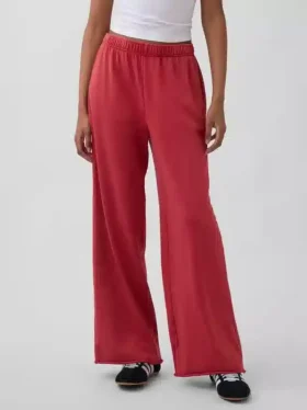 Vintagesoft Terry Wide-Leg Sweatpants