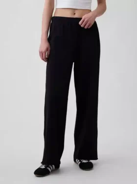 Vintagesoft Terry Wide-Leg Sweatpants