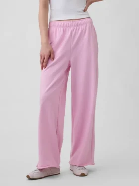 Vintagesoft Terry Wide-Leg Sweatpants