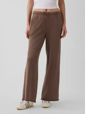 Vintagesoft Terry Wide-Leg Sweatpants