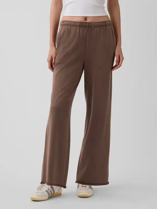 Vintagesoft Terry Wide-Leg Sweatpants