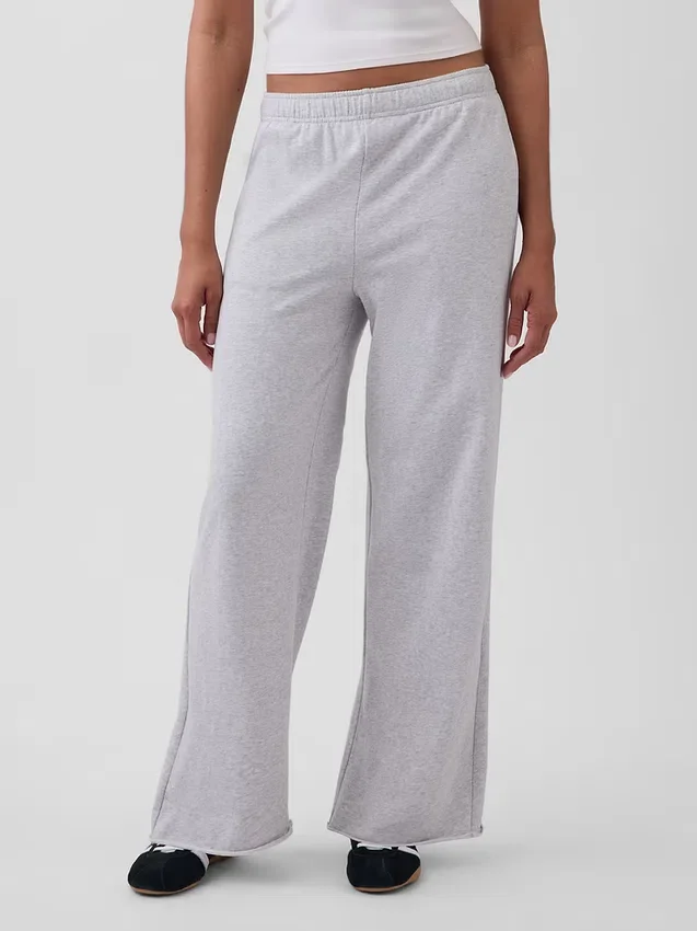Vintagesoft Terry Wide-Leg Sweatpants