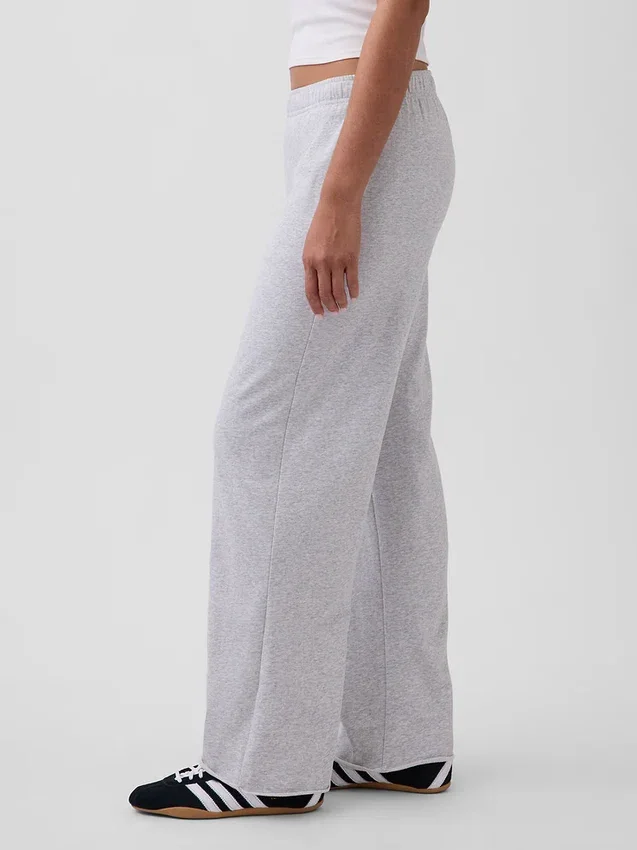 Vintagesoft Terry Wide-Leg Sweatpants