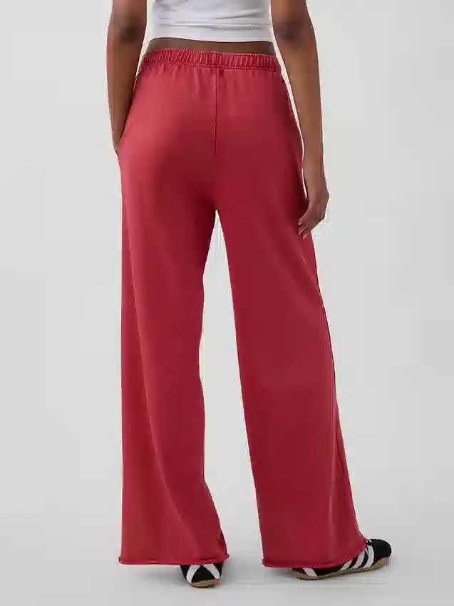 Vintagesoft Terry Wide-Leg Sweatpants