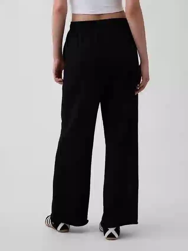 Vintagesoft Terry Wide-Leg Sweatpants