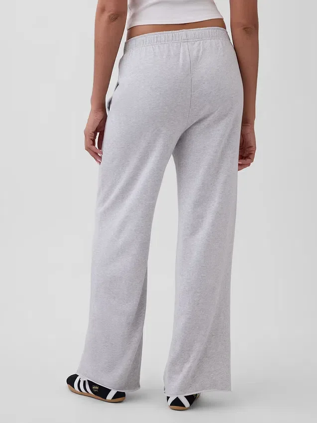 Vintagesoft Terry Wide-Leg Sweatpants