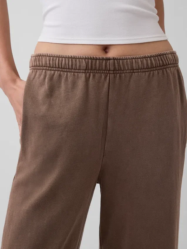 Vintagesoft Terry Wide-Leg Sweatpants