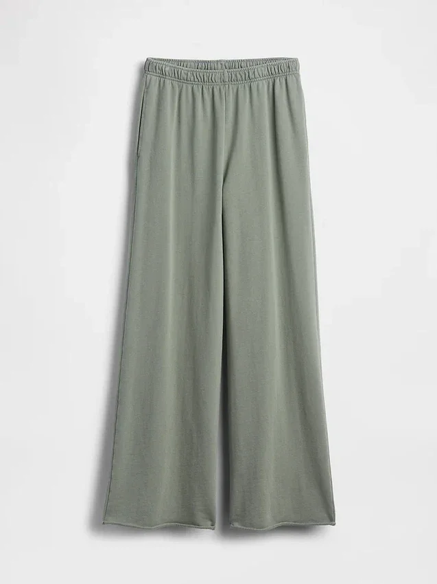 Vintagesoft Terry Wide-Leg Sweatpants