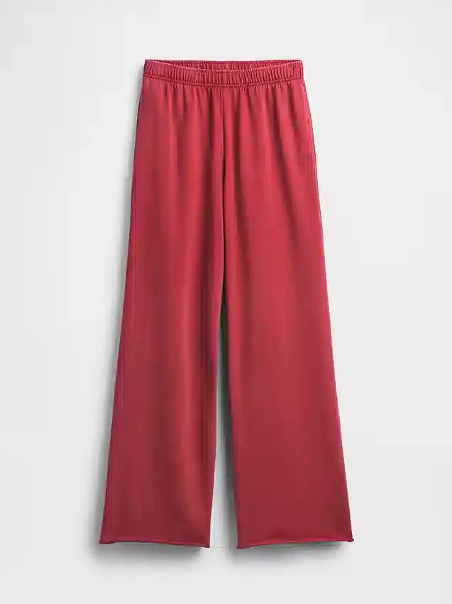 Vintagesoft Terry Wide-Leg Sweatpants