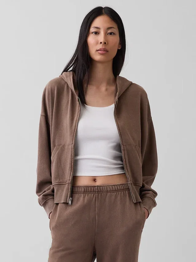 Vintagesoft Terry Zip Hoodie