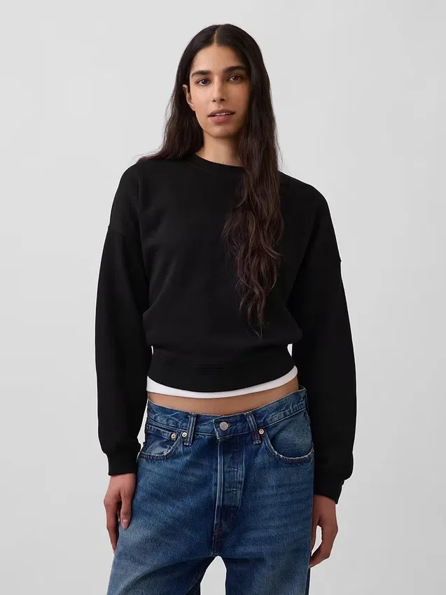 Vintagesoft Wedge Crewneck Sweatshirt