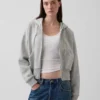 Vintagesoft Wedge Zip Hoodie