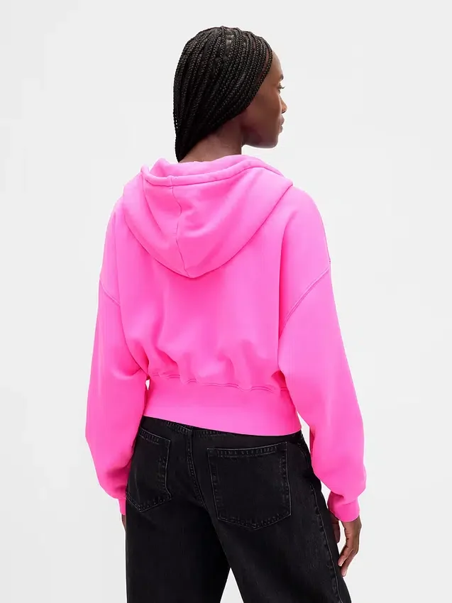 Vintagesoft Wedge Zip Hoodie