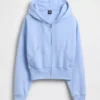 Vintagesoft Wedge Zip Hoodie