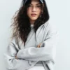 Vintagesoft Wedge Zip Hoodie