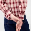 Voile Plaid Shirt