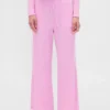 Waffle Wide-Leg Pj Pants