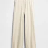 Waffle Wide-Leg Pj Pants