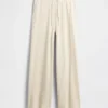 Waffle Wide-Leg Pj Pants