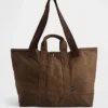 Waxed Canvas Tote Bag