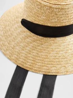 Wide Brim Straw Hat